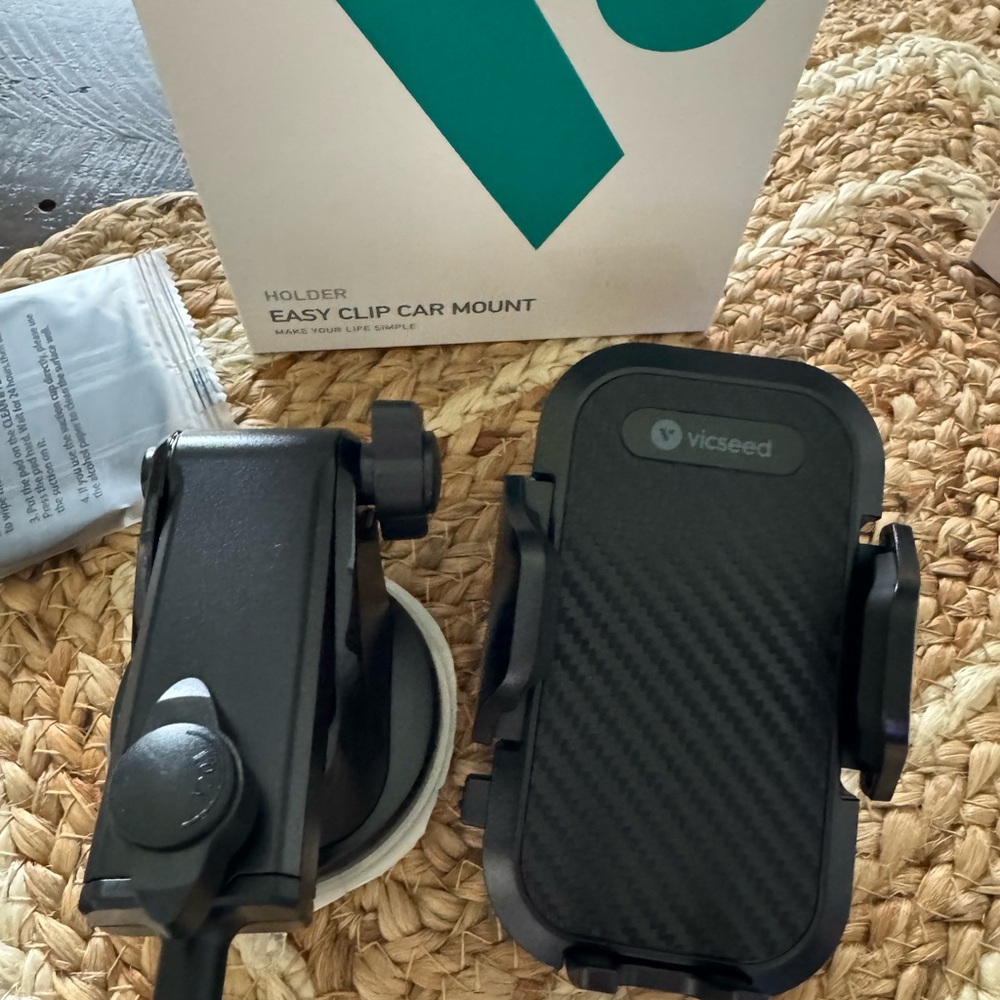 Vicseed Easy Clip Car Mount - Black